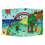 Idyllic Children's Landscape -- Paradise Binder