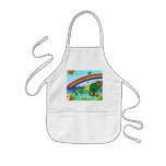 Idyllic Children's Landscape -- Paradise Binder Apron