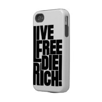 iE live free iPhone case Tough Iphone 4 Case