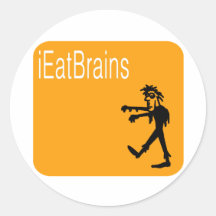 iEatBrains Stickers
