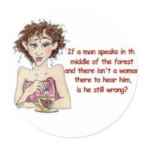 If A Man Speaks stickers