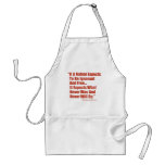 If a Nation Expect to be Ignorant and Free... Apron