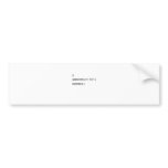 if AskMom equals no, AskDad Bumper Sticker