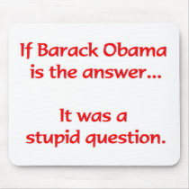 If Barack Obama is the answer... mousepads