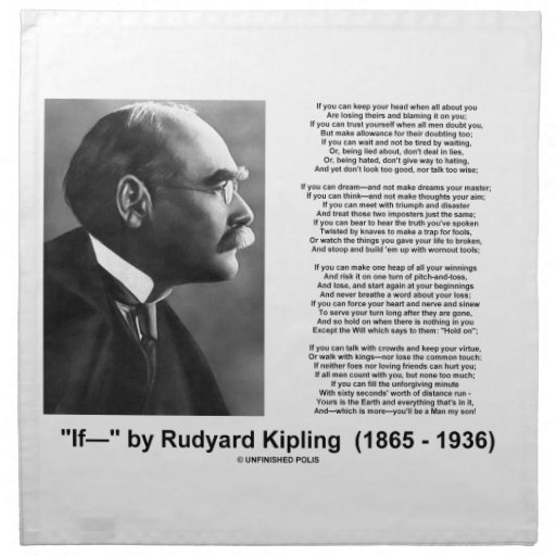 Printable Poem If By Rudyard Kipling