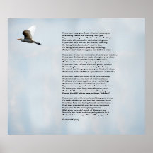 If by Rudyard Kipling Print