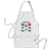 If Dogs Made Rally Signs Aprons