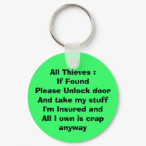 If Found Keychain
