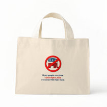 If gay people get equal rights then everyone will  tote bags