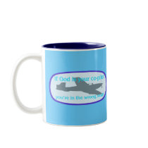 If God is your co-pilot mugs