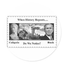 If History Repeats, anyone notice? Almost a stamp stickers