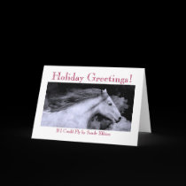 If I Could Fly... holiday greeting card by SandeElkins If I Could Fly... holiday greeting card