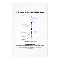 If I Don't Recognize You Just Blame My MHC Biology stationery