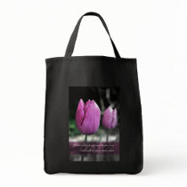 If I had a flower every time I thought of you bag bags