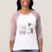 Ladies 3/4 Sleeve Raglan (Fitted)