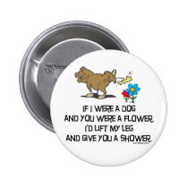 If I Were A Dog Button buttons