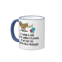 If I Were A Dog Mug by ironydesign If I Were A Dog Mug