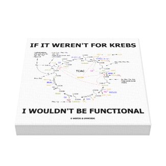 If It Weren't For Krebs I Wouldn't Be Functional Canvas Print