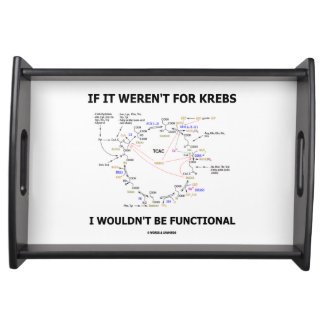 If It Weren't For Krebs I Wouldn't Be Functional Service Trays