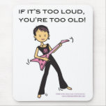 If it's too loud... mousepads