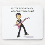 If it's too loud... mousepads