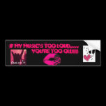 if my music bumper stickers