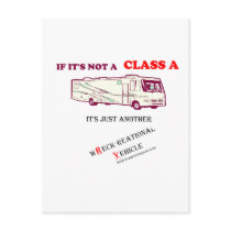 If Not A Class A RV? postcards by thatwhichisgood If Not A Class A RV? postcards