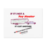 If Not A Toy Hauler?