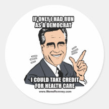 IF ONLY I HAD RUN AS A DEMOCRAT STICKERS
