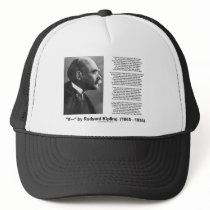 "If— " Poem By Rudyard Kipling Mesh Hat