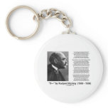 "If— " Poem By Rudyard Kipling Keychain