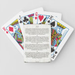 If Poem for girls. Poker Cards