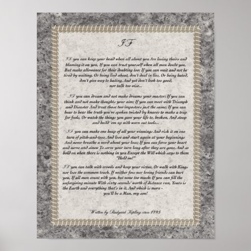 If Rudyard Kipling