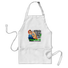 If Rosie Can Do It Non-Hodgkin's Lymphoma Warrior Aprons