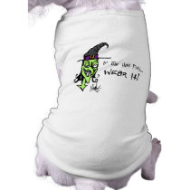 If The Hat Fits Witch T-shirt pet clothing