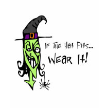 If The Hat Fits Witch T-shirt