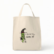 If The Hat Fits Witch Tote Bag