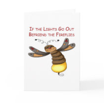 If the Lights Go Out Befriend the Fireflies cards