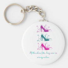 If The Shoe Fits Keychain