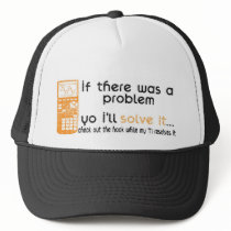 "If There Was A Problem" hat orange by noelehua "If There Was A Problem" hat orange