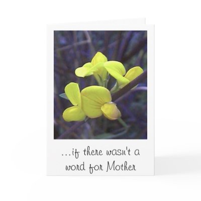 ...if there wasn't a word for Mother Greeting Card by captphrank
