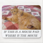 IF THIS IS A MOUSE PAD WHERE IS THE M...