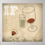 iF. Three Cocktails Posters