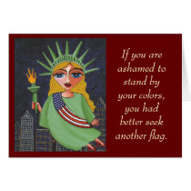 If you are ashamed to stand by your colors... - ca cards by folkartblonde If you are ashamed to stand by your colors... - ca cards