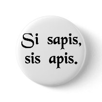 If you are wise, be a bee. pin