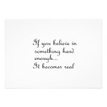 If you believe in something-invitation
