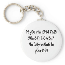 if you CAN READ…. Key Chain