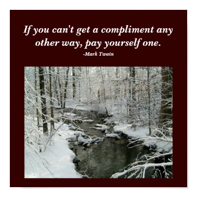 If you can't get a compliment ...Quote Poster by pammys