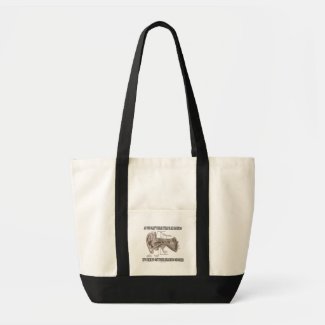 If You Can't Hear What I Am Saying (Ear Anatomy) Canvas Bags