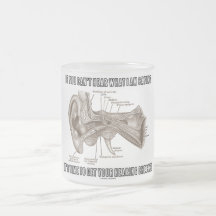 If You Can't Hear What I Am Saying (Ear Anatomy) Mugs